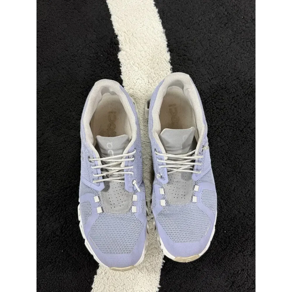 On Cloud 5 Running Shoes Womens 7.5 Lavender Athletic Sneaker Casual
